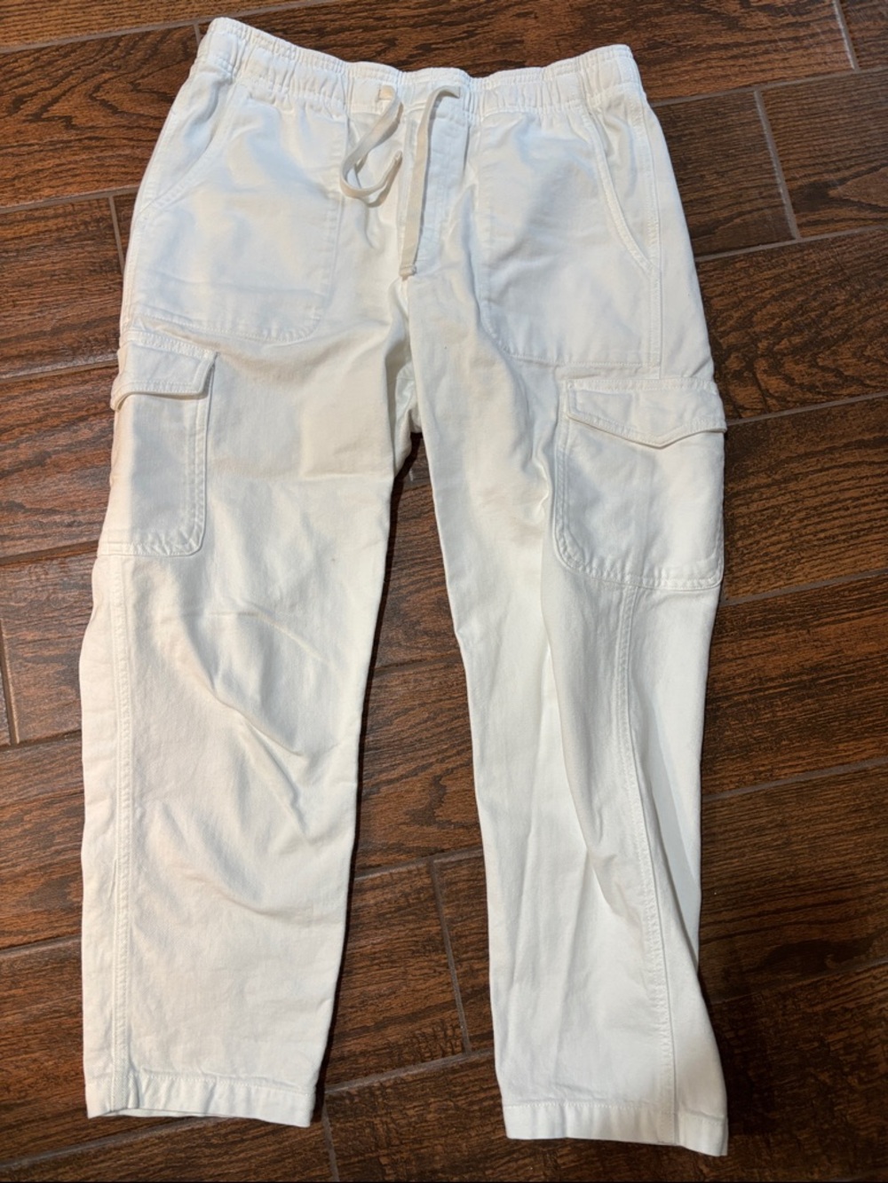 Gap white easy jean